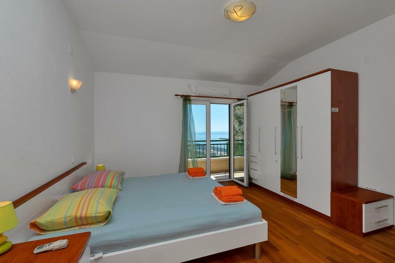 Villa Makar,Heated Pool,Gym,Grill,Seaview Makarska Zewnętrze zdjęcie