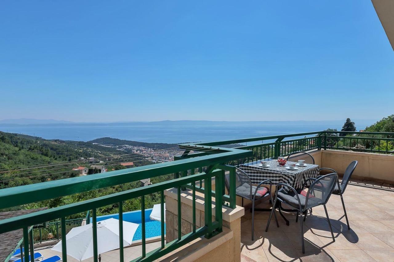Villa Makar,Heated Pool,Gym,Grill,Seaview Makarska Zewnętrze zdjęcie