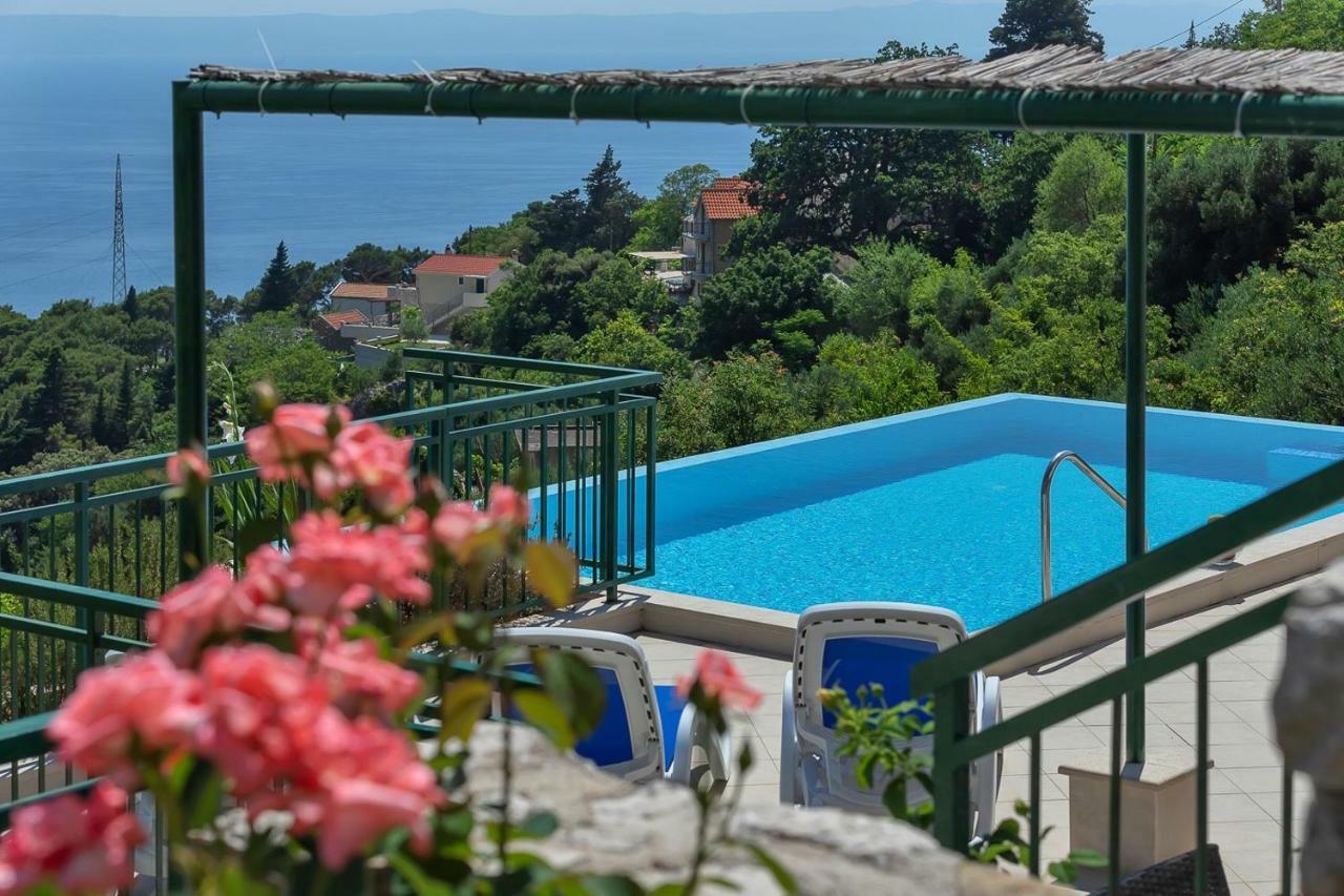 Villa Makar,Heated Pool,Gym,Grill,Seaview Makarska Zewnętrze zdjęcie