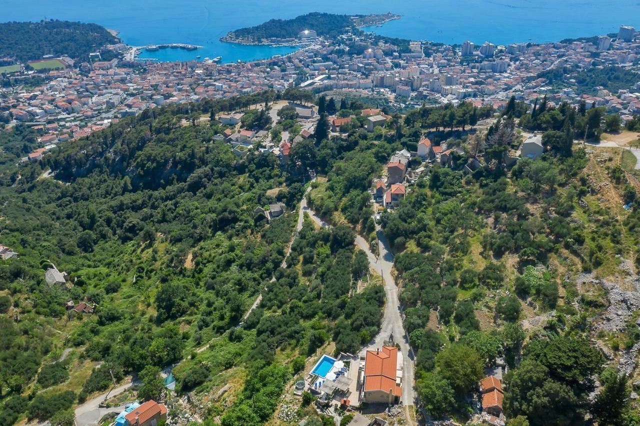 Villa Makar,Heated Pool,Gym,Grill,Seaview Makarska Zewnętrze zdjęcie